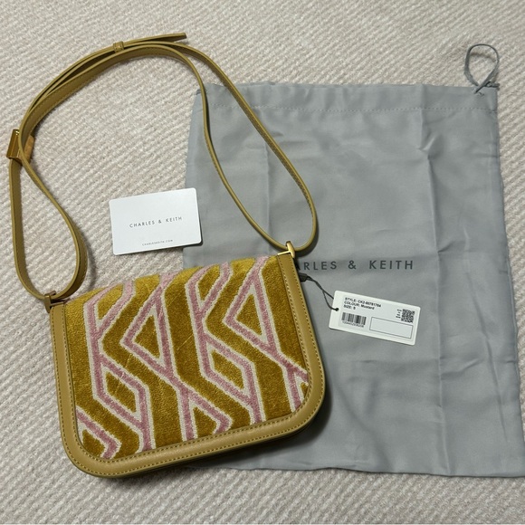 Charles and Keith NWT Shoulder/Crossbody Bag - Picture 4 of 9
